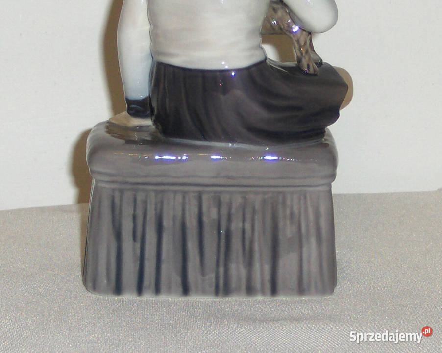 Dahl Jensen Porcelanowa figurka 1158 F UNIKAT łódzkie