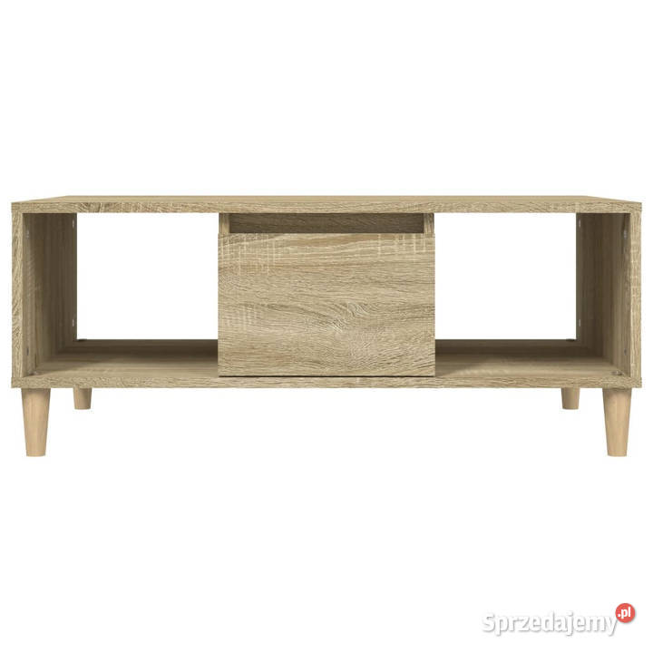 Stolik kawowy dąb sonoma 90x50x365 materiał Warszawa