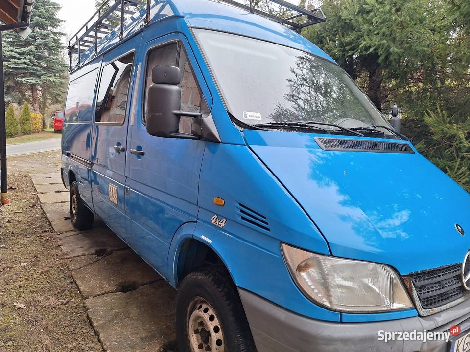 Sprinter 4x4 Rok produkcji 2002 Samochody dostawcze małopolskie Gorlice