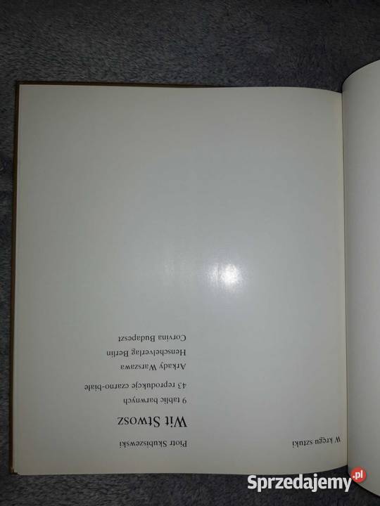 W kręgu sztuki Wit Stwosz twarda Pruszków