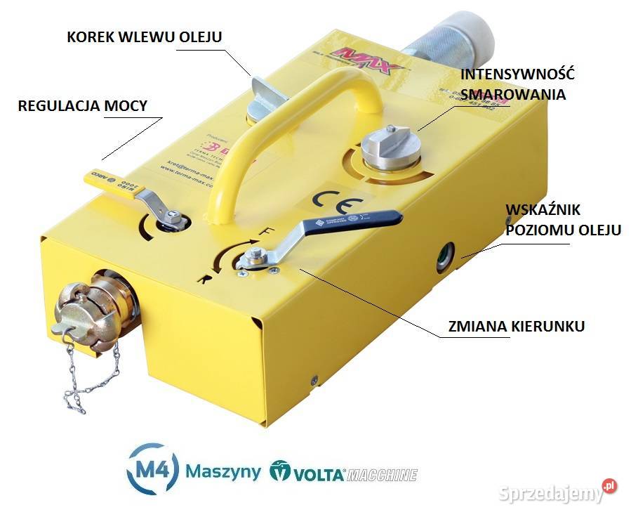 Maszyna do przecisków kret do przecisków TERMA dolnośląskie Lubin