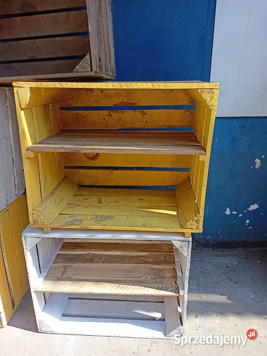 Skrzynka Drewniana Malowana Zabrze