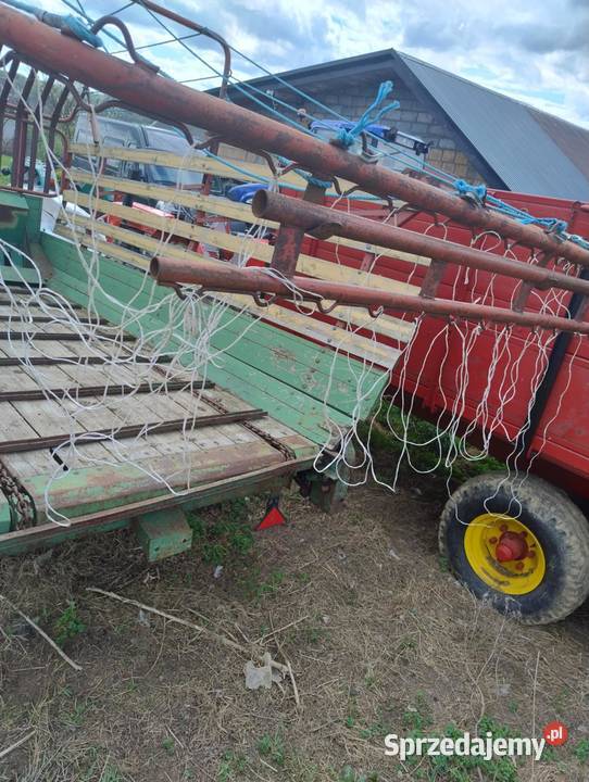 Przyczepa samozbierająca do 35 t nieuszkodzony Poręba Spytkowska