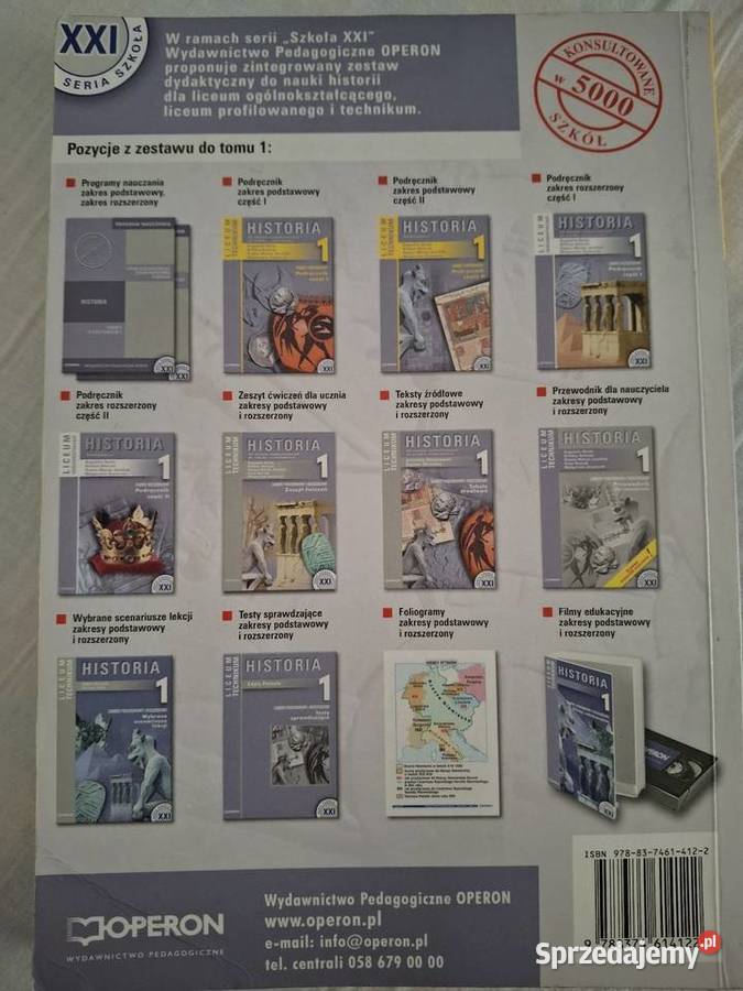 Zestaw podręczników do historii Jasło