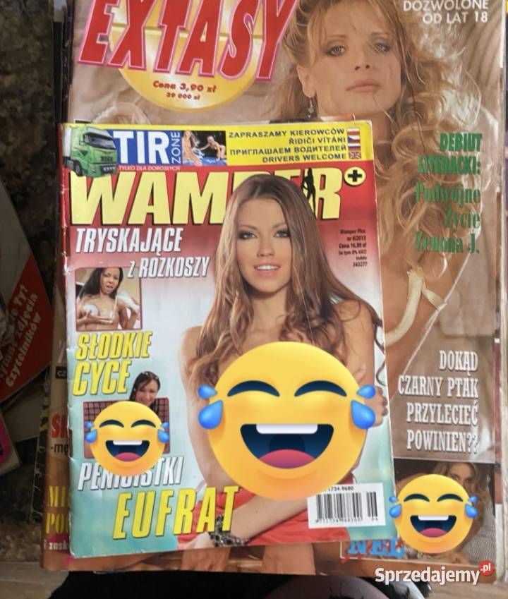 Gazetki erotyczne z lat 90 Nowy Dwór Mazowiecki
