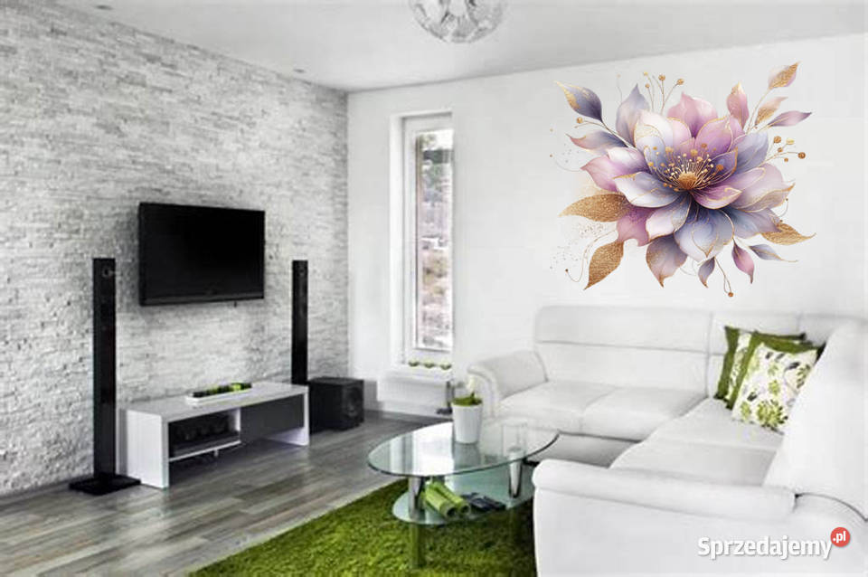 Mural grafika zdjęcie logo na ścianie