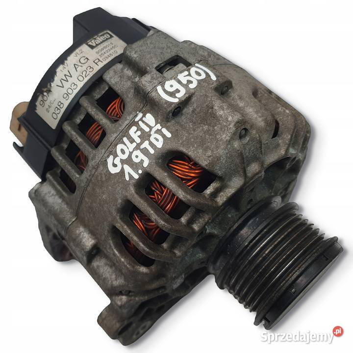 ALTERNATOR VW Golf IV 19 TDI Bosch Valeo Układ elektryczny silnika Chełm sprzedam
