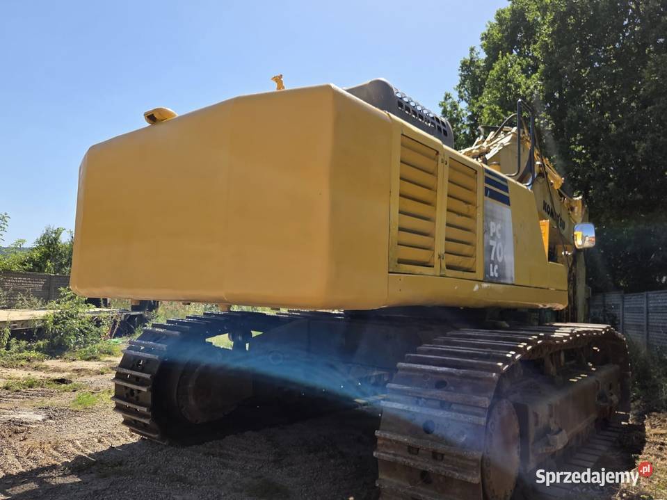 Koparka gąsienicowa Komatsu PC 700 2012 Rok produkcji 2012 Jeziorko sprzedam