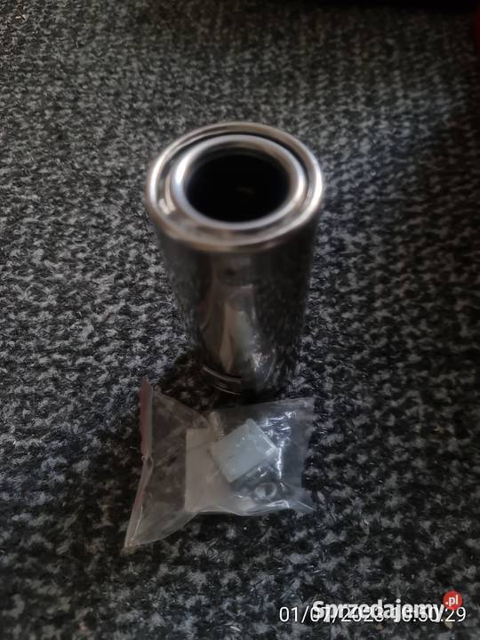 Nakładka niklowana końcówka wydechu 50 mm Układ wydechowy Chełmża