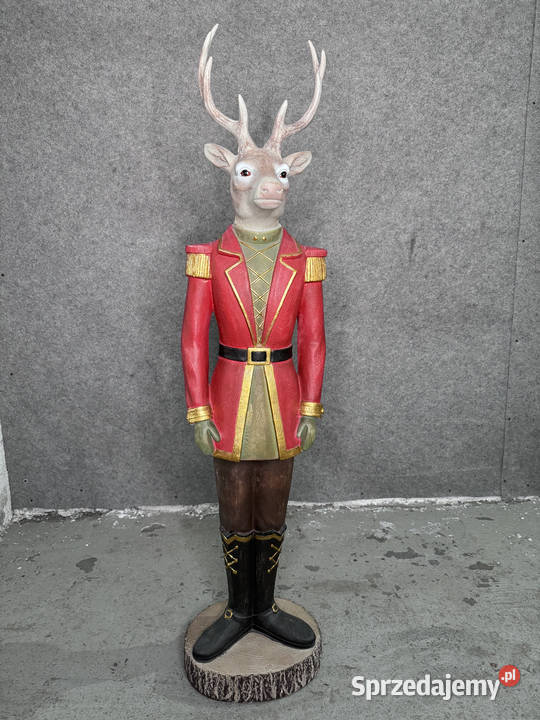 Syndyk sprzeda dekorację figurę jelenia 2 Sopot