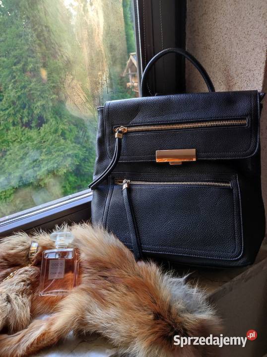 torba plecak shopper duża skórkowa złote ozdoby Kielce sprzedam