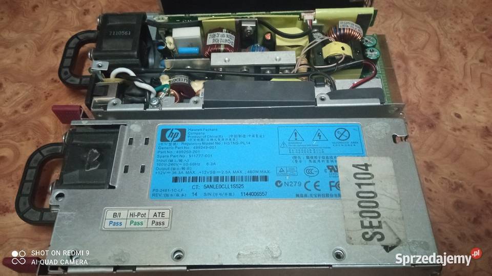 Zasilacze do HP sprzedam Wrocław sprzedam