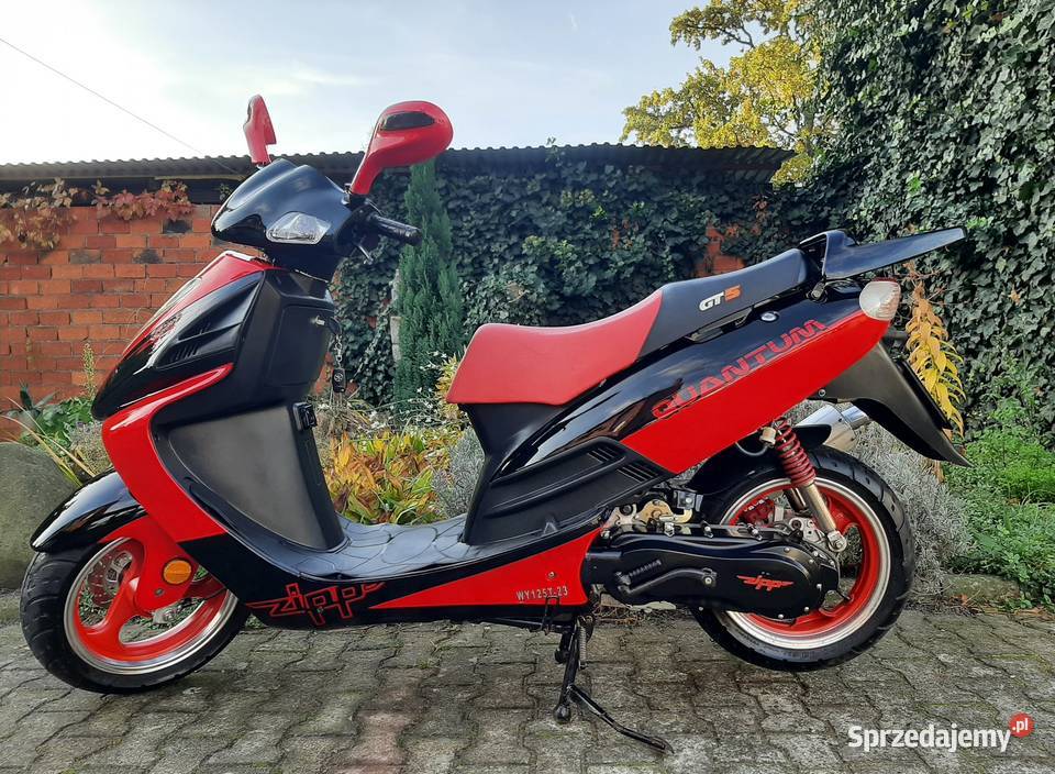 nowy skuter Zipp Quantum 125cc 4t 2008r 1wł Tuczno