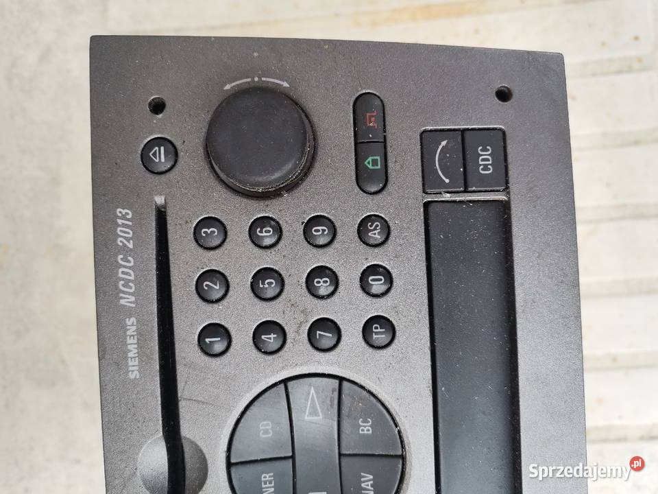 Radio samochodowe siemens NCDC 2013 opel vectra Gubin