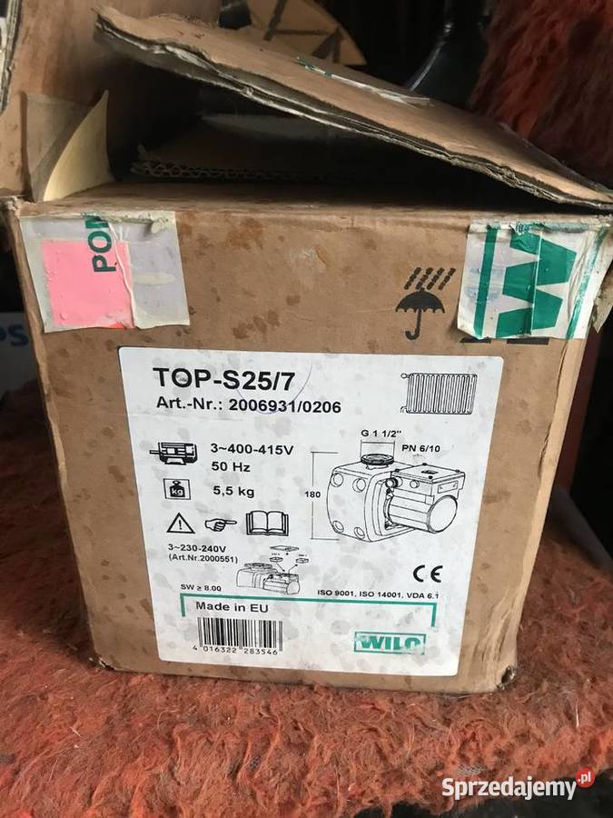 Pompa obiegowa WILO TOP S257