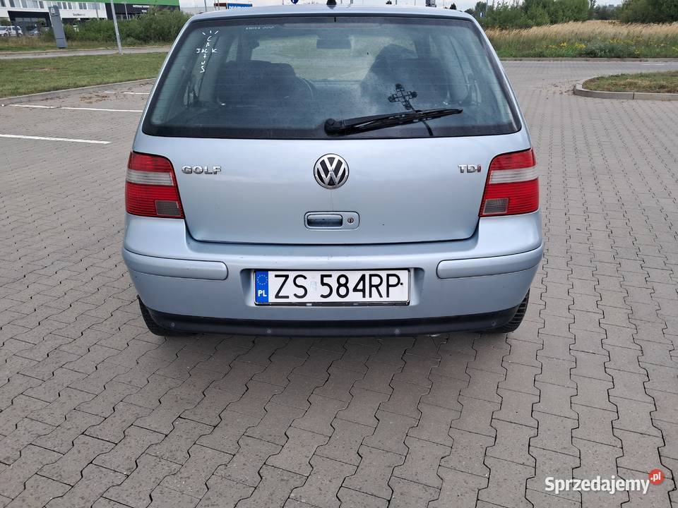 Vw Golf IV 19Tdi Zarejestrowany zachodniopomorskie Szczecin sprzedam