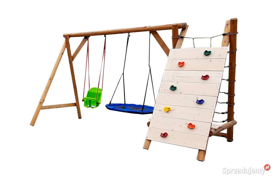 Plac Zabaw do Ogrodu BING Ścianka DWUSTRONNA Przemyśl