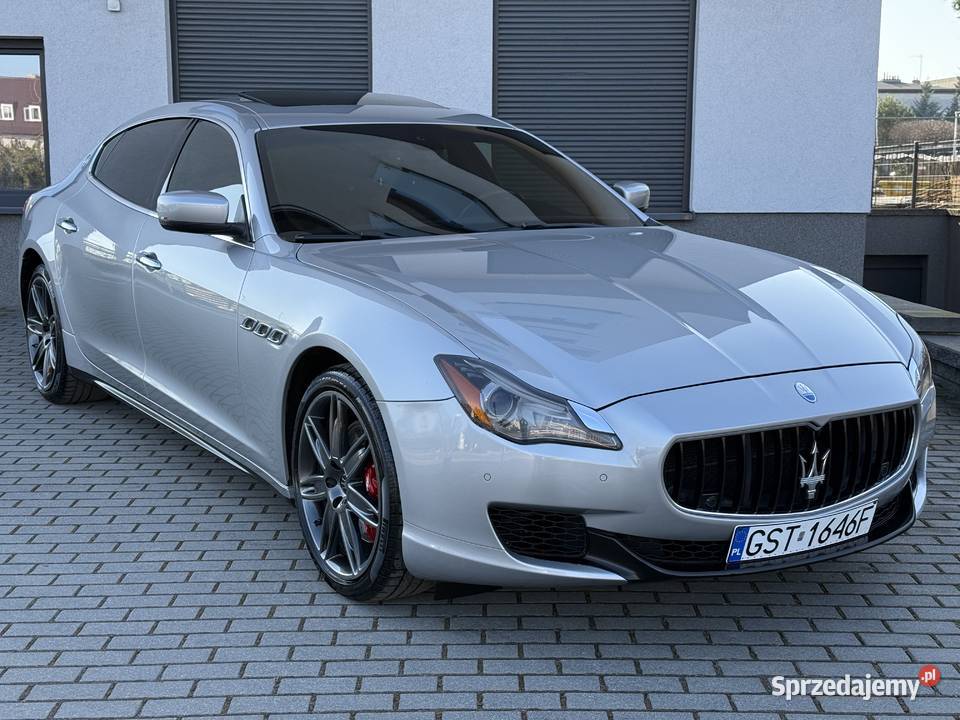 Maserati Quattroporte4x4 Xenon 30 BenzynaSkóry Poznań