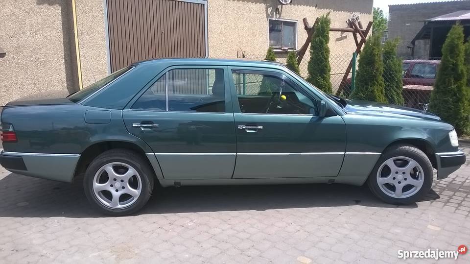 Mercedes W124 25 D Zadbany środek 3 komplety Leśniaki
