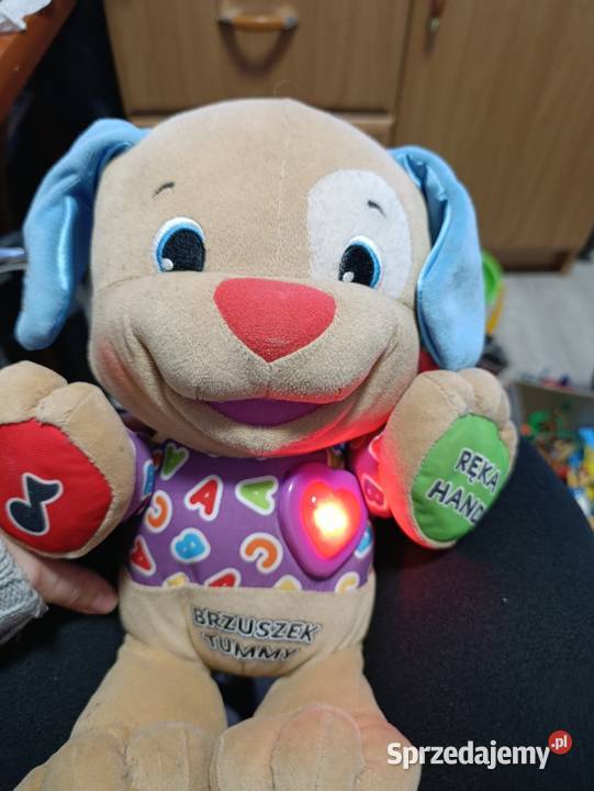 interaktywna pluszowa zabawka edukacyjna Fisher Poznań