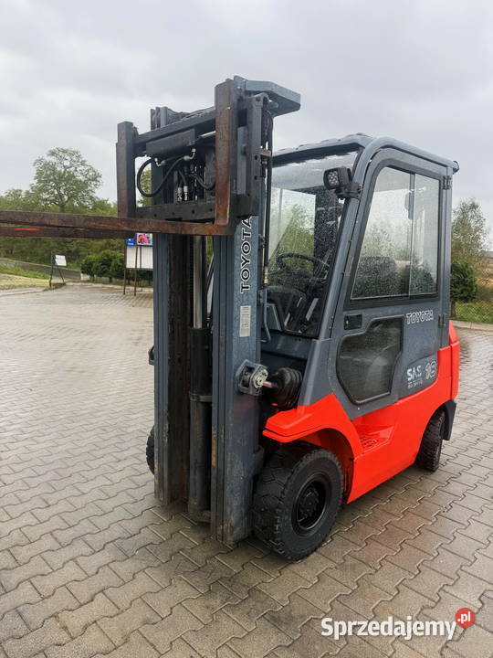 wózek widłowy TOYOTA 7FGF18 LPG 1800 Triplex Yale Działoszyn