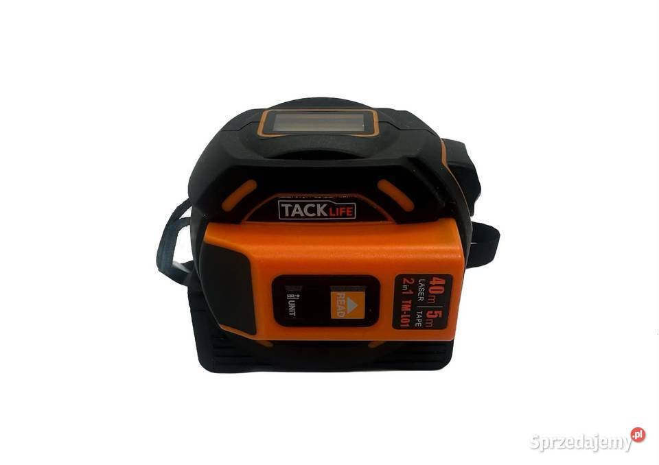 Dalmierz Tacklife 2w1 laserowy 40 m z miarą Elbląg sprzedam