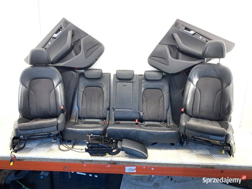FOTELE KANAPA BOCZKI KOMPLET AUDI Q5 8R SUV 0817