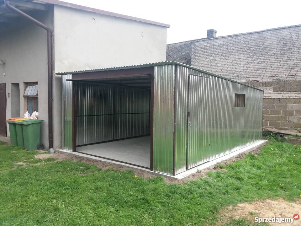 Tanie Garaże blaszane hale wiaty wzmacniane KRAJ