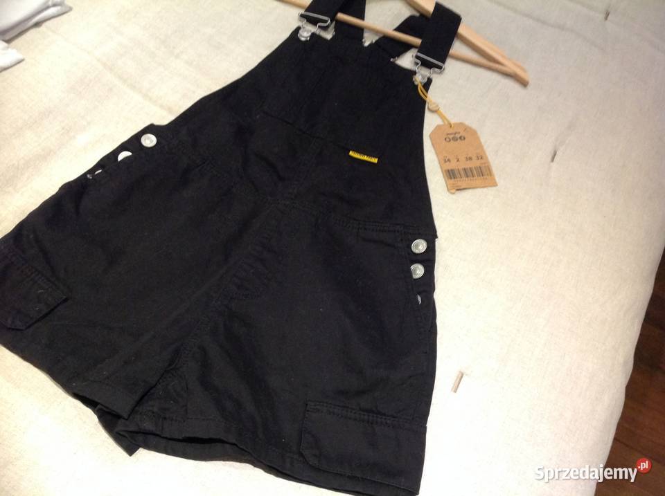 Spodnie Ogrodniczki Czarne Jeans Damskie Nowa Sól sprzedam
