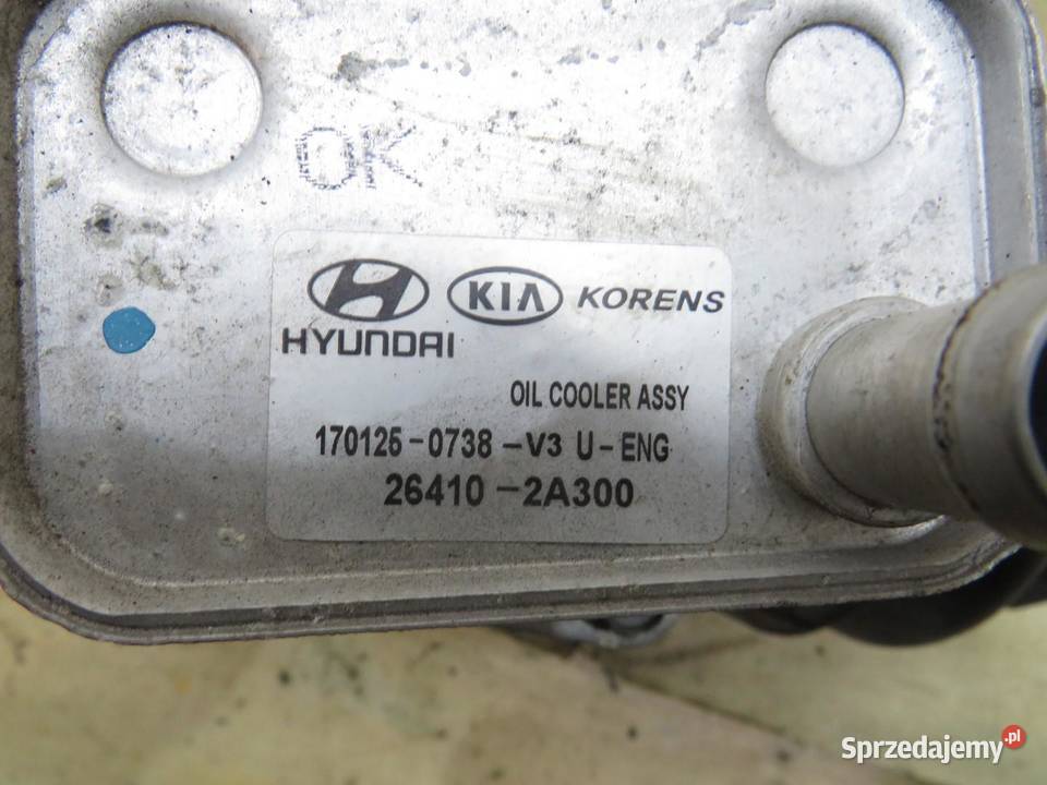 PODSTAWA FILTRA OLEJU HYUNDAI I30 III 16 CRDI