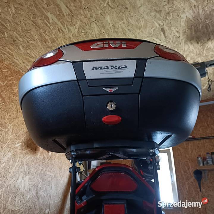 Kufer Givi Maxia 3 z kompletnym stelażem do Matiaszówka sprzedam
