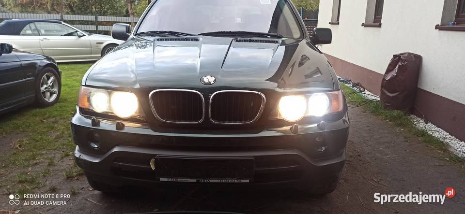 bmw x5 e53 lampy przod komplet europa osobowe Lampy przednie