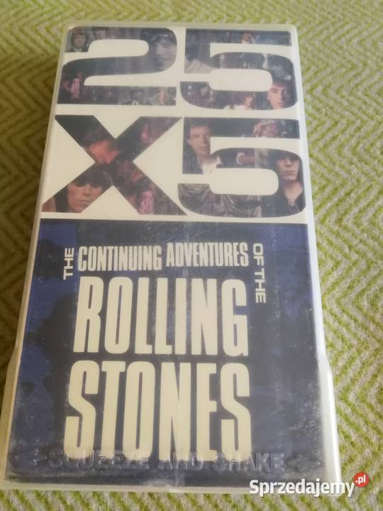 Kaseta VHS The Rolling Stones 25x5 USA NTSC Szczecin