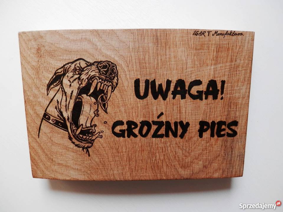 Tabliczka drewniana ręcznie wykonana jedyna taka