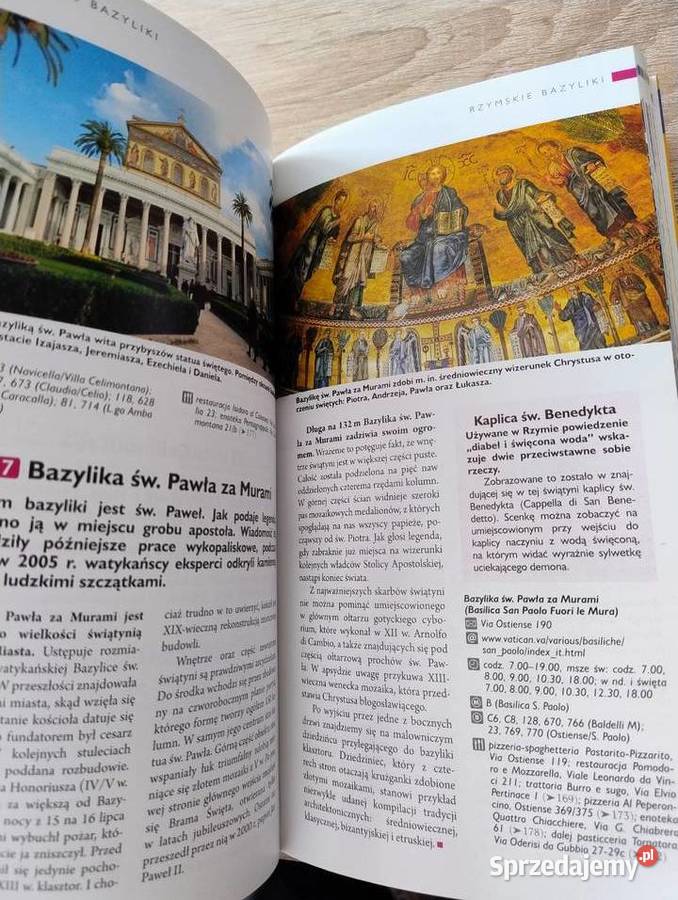 Rzym i Watykan 3w1 przewodnik atlas mapa wielkopolskie Poznań