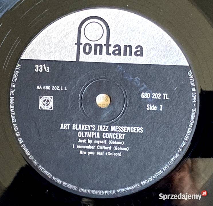 Art Blakey And The Jazz Messengers Olympia sprzedam