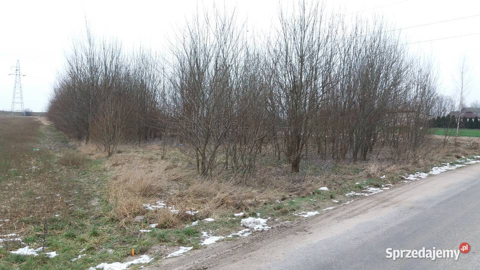 Działka z WZ PKP ranczo ogród siedlisko Ponikiew Mała sprzedam