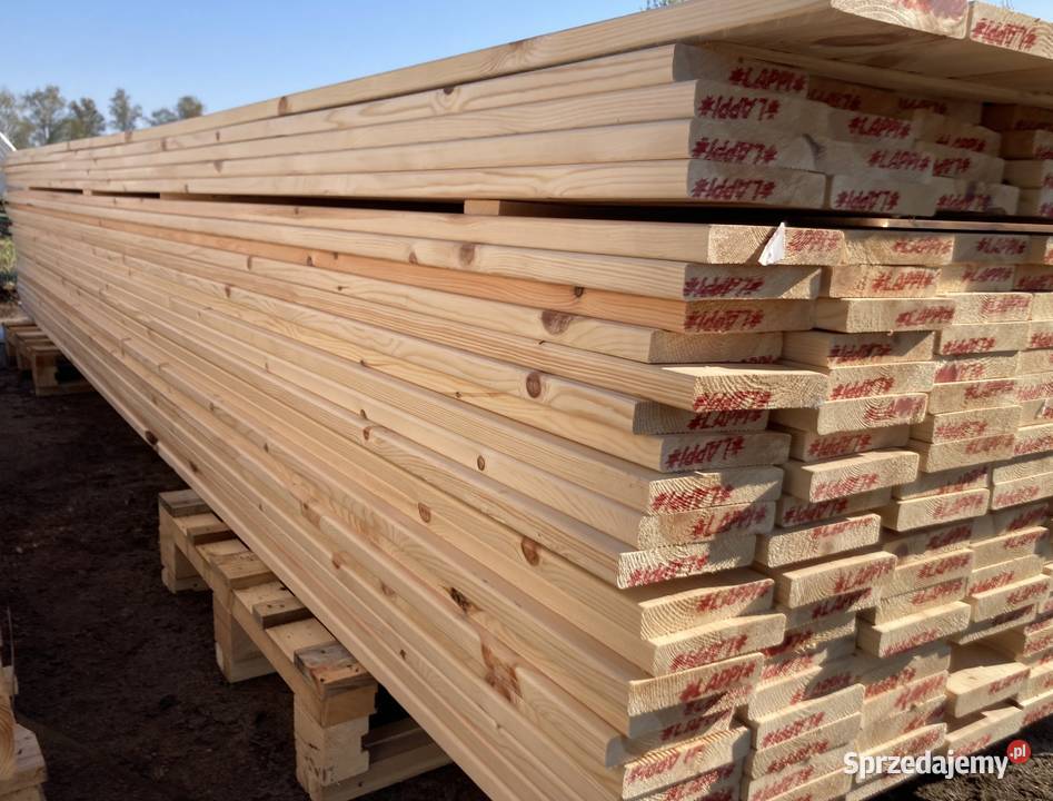 Deska tarasowa 26x144mm B 2 gatunek Sosna Drewno konstrukcyjne