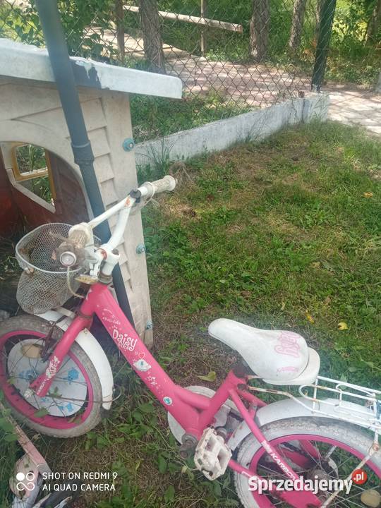 Romet Wigry 3 jubilat rowerki dziecięce zamienię świętokrzyskie Zalesie
