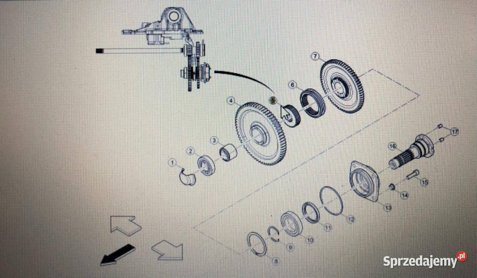 CLAAS 00 0501 918 8Claas kołoClaas Arion 510 Jastrzębniki