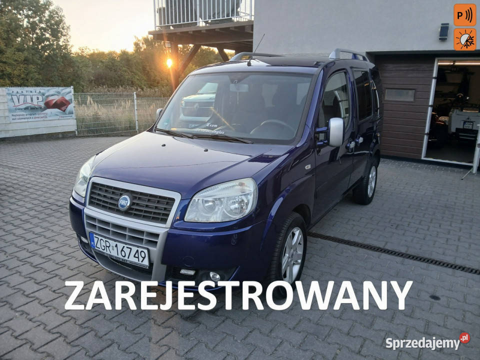 Fiat Doblo 14i MALIBU klima alufelgi czujniki zachodniopomorskie Gryfino