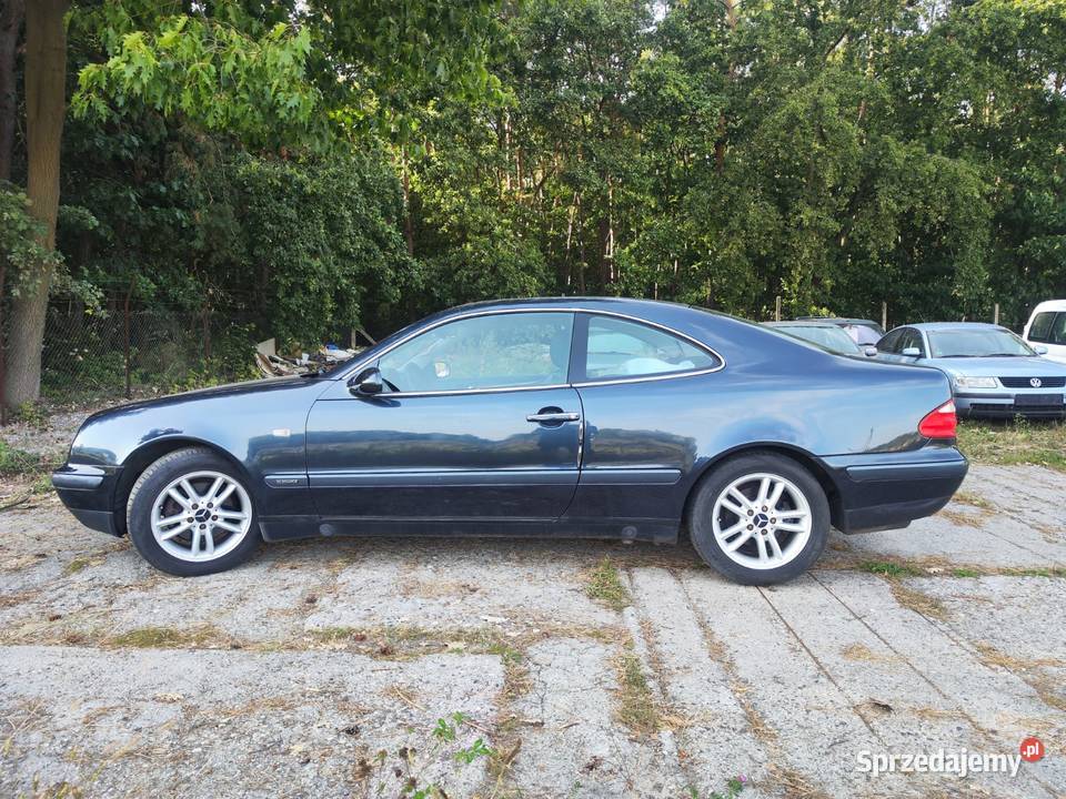 Mercedes CLK bez korozji niemal nowe hamul 2 kpl benzyna Tarnów sprzedam