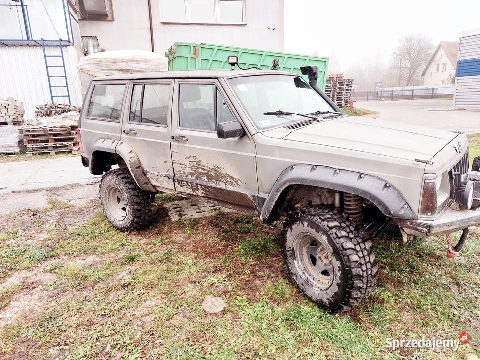 Jeep Xj terenowy offroad 4x4 zamiana warmińsko-mazurskie Olsztyn