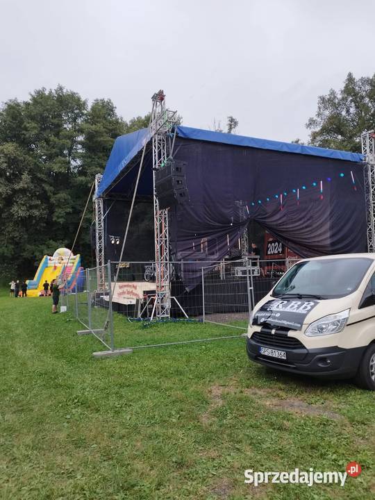 Wynajem sceny estrada nagłośnienie Pozostałe Głuchołazy