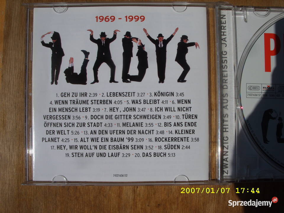 Ock kaseta CD PUHDYS 19691999 CD Płyty i kasety Wołów