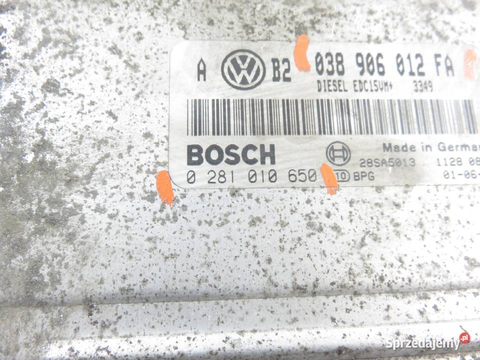 STEROWNIK VW GOLF IV 1J1 19 TDI 90 ALH