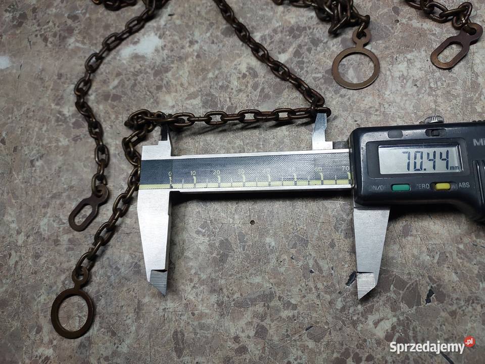 678 Łańcuchy łańcuszki starego zegara Tczew