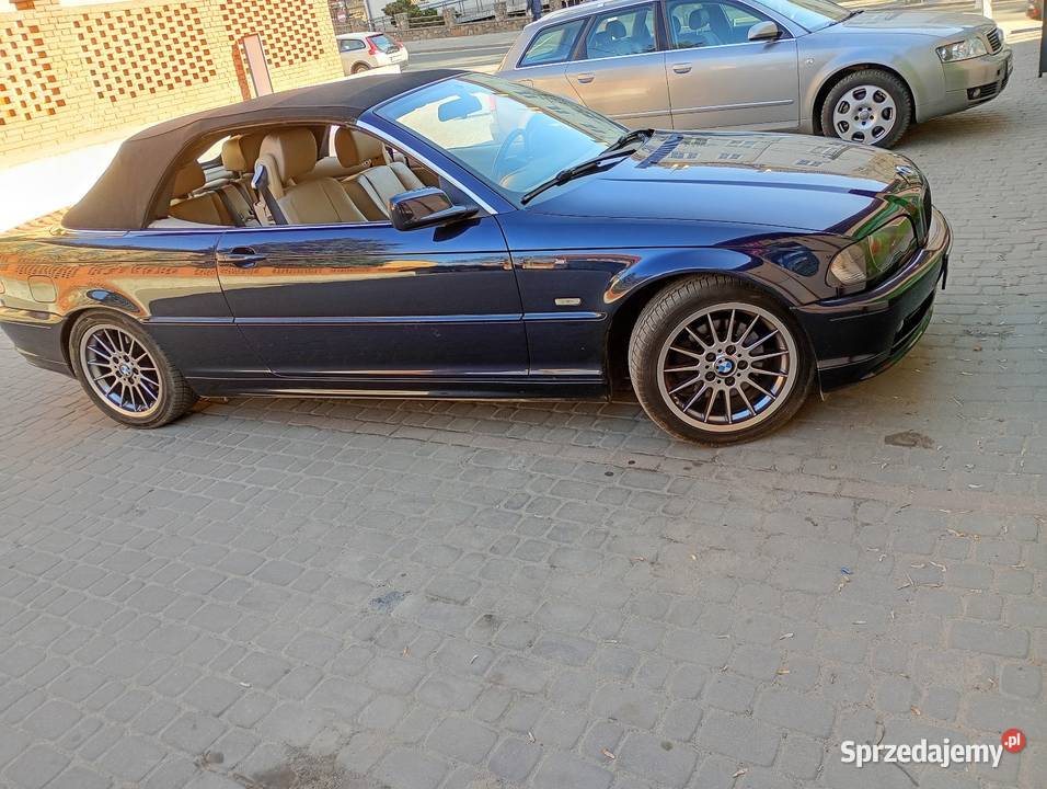 Sprzedam BMW E46 kabriolet przedlift Xenon manualna Seria 3 kujawsko-pomorskie Brodnica