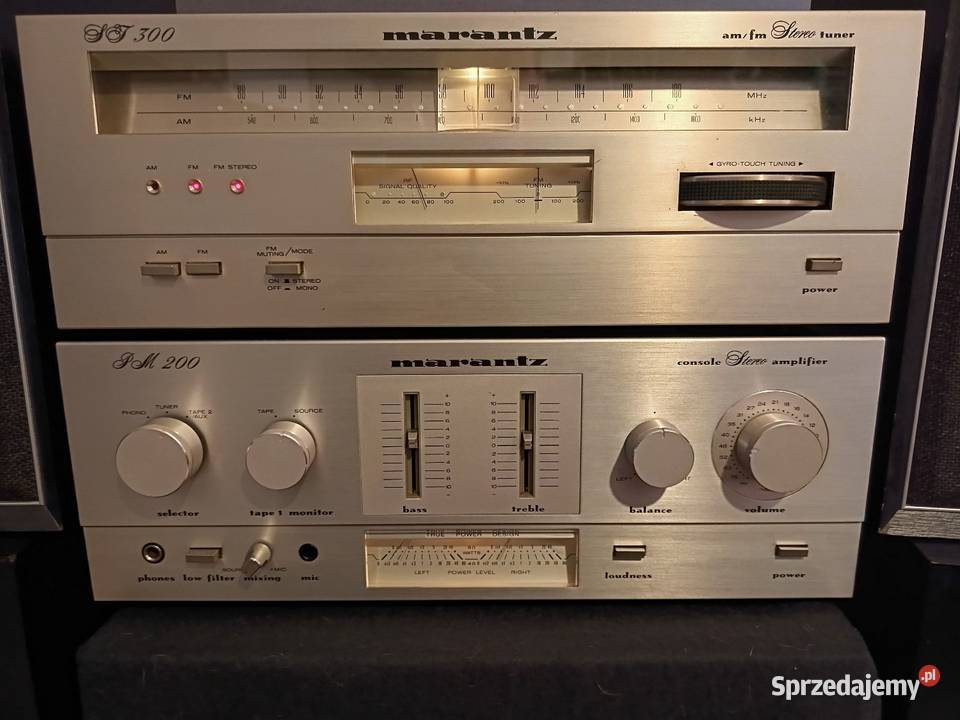 Zestaw Vintage MARANTZ PHILIPS Wieże i miniwieże Gdynia