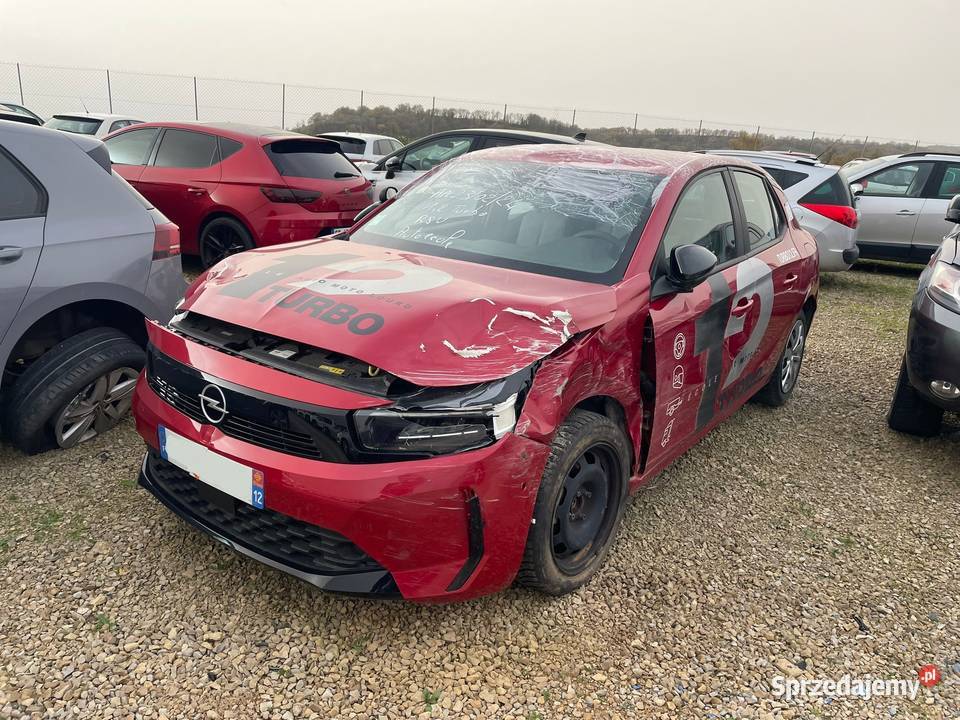 OPEL Corsa F 12i 100 S GV548 czerwony opolskie Opole